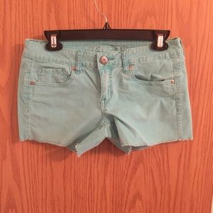 Blue Green American Eagle Outfitters Shorts